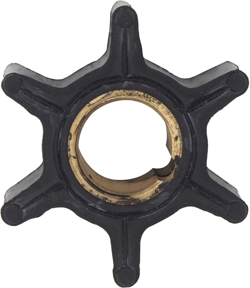 QUICKMARINER QuickMarine 0386084 Outboard Water Pump Impeller with Key and O-Ring for Johnson Evinrude Marine 8-15 HP Motors Replacement 386084 Sierra 18-3050 - Image 2